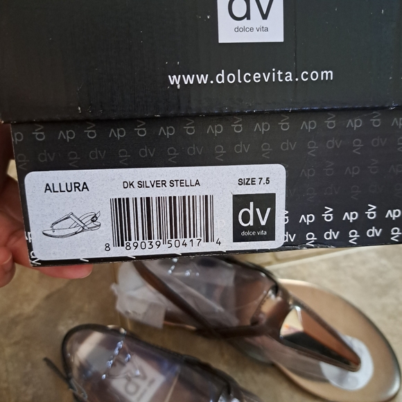 Dolce vita allura dk silver stella sandals - Picture 4 of 4
